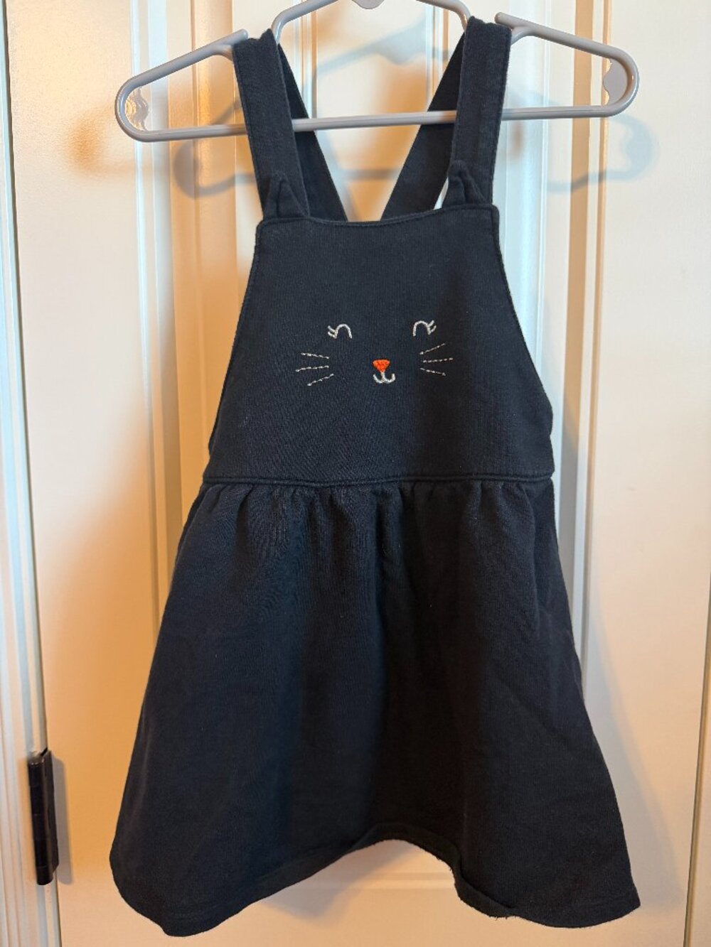 Carter's black cat jumper/dress